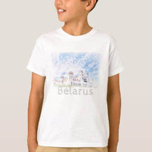 Biélorussie Kosava Palace Architecture T-shirt Top