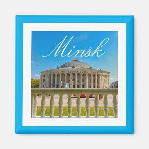 Biélorussie Minsk Ville Architecture Aimant