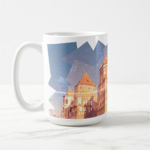 Biélorussie Mir Château Architecture Peinture Mug