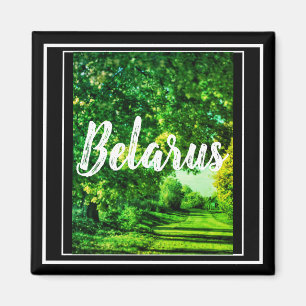 Biélorussie Paysage rural Magnet