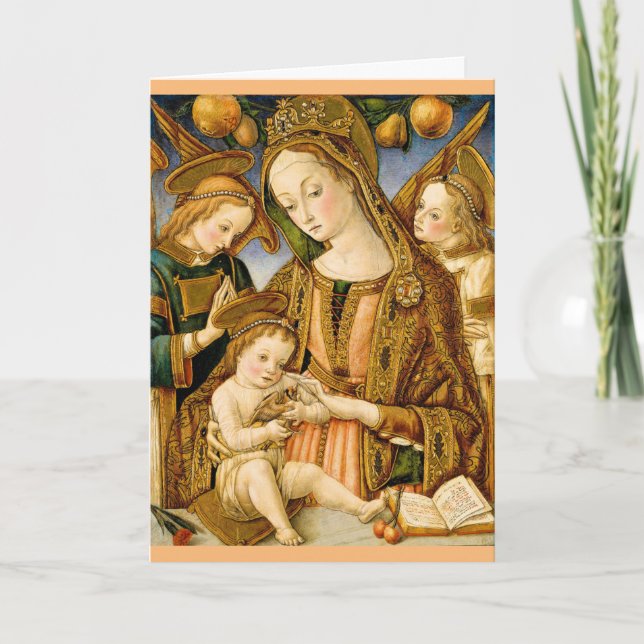 Bien bientôt Carte Religieuse Dieu des armées ange (Devant)