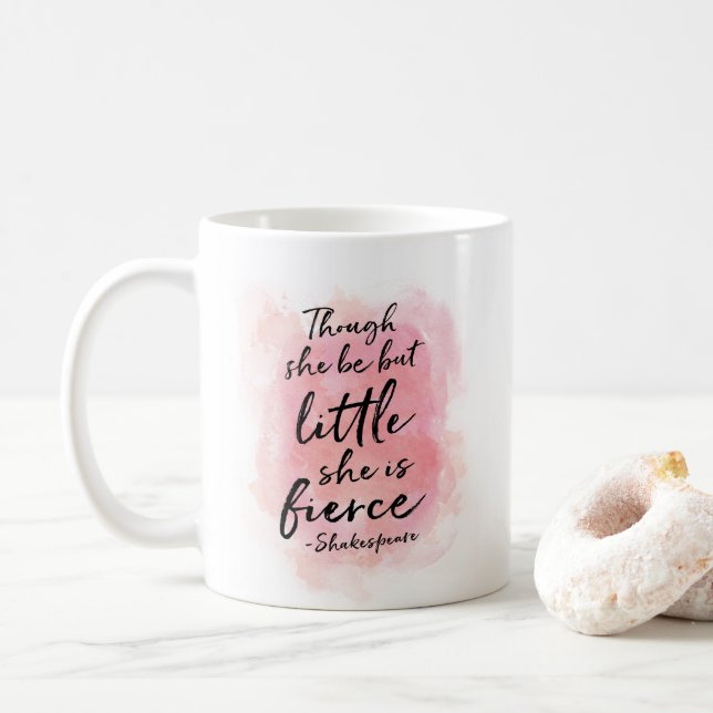 Bien qu'elle soit mais peu, elle est tasse féroce (Avec donut)