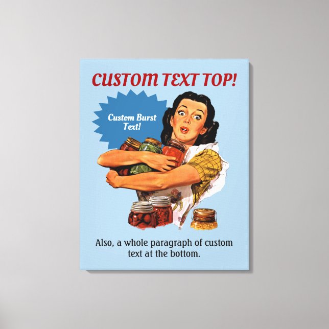 Bien Sûr, Je Peux Imprimer En Toile Étitrée (Recto)