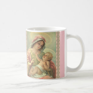 Bienheureuse Vierge Marie avec enfant Jésus Mug Do