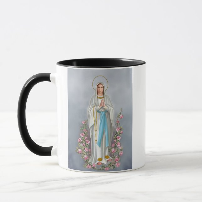 Bienheureuse Vierge Marie Mug  (Gauche)