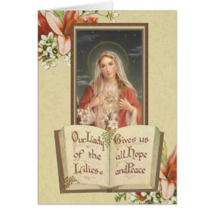 Bienheureuse Vierge Marie Religieuse Catholique Ly