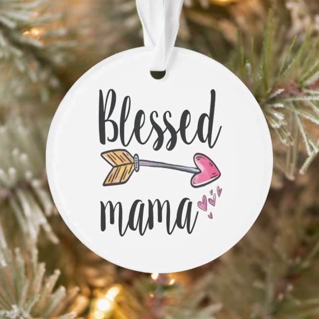 Bienheureux cadeau de maman pour maman (Arbre)