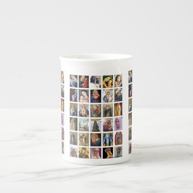 Bienheureux Mary Collage Coffee Mug (Devant)