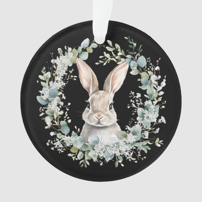 Bienheureux Ostara Rabbit Printemps Pâques Acryliq (devant)