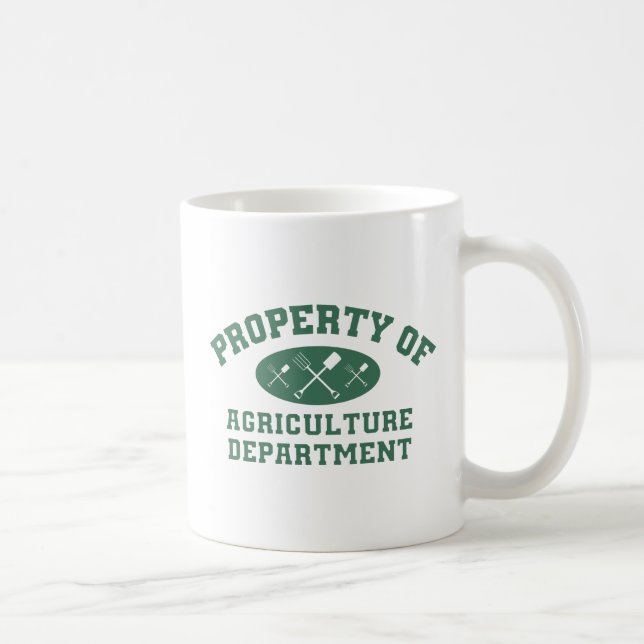 Biens Du Département Agriculture Mug (Droite)