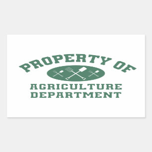 Biens Du Département De L'Agriculture Sticker