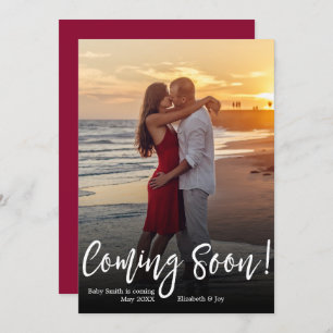 Bientôt des cartes de Faire-part de grossesse phot