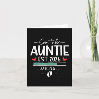 Bientôt Être Tante Est 2026 - 1ère Faire-part Bébé