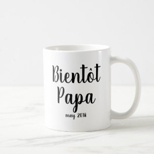 Bientot papa Baby shower français Papa Mug