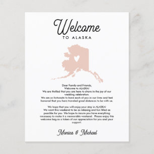 Bienvenue à ALASKA   Lettre & Itinéraire TOUTE COU