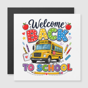 Bienvenue à bord du bus scolaire pour le premier j