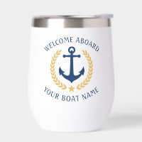 Bienvenue à bord Nom du bateau Ancre Gold Laurel M