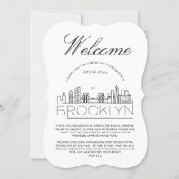 Bienvenue à Brooklyn | Invitation Détails Invités