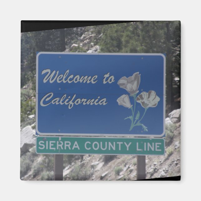 Bienvenue à California Magnet (Devant)