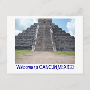 Bienvenue à Cancun, la carte postale du Mexique.