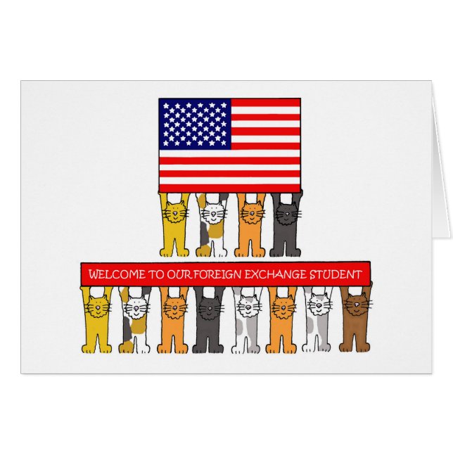 Bienvenue à Foreign Exchange Student aux Etats-Uni (Devant horizontal)