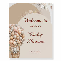 Bienvenue à la Baby Shower Boho Eléphant en Montgo