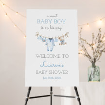 Bienvenue à la Baby Shower sur le thème de l'ours 