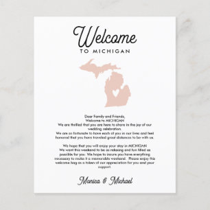 Bienvenue à la lettre MICHIGAN & Itinéraire TOUTE 