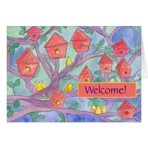 Bienvenue à la Maison des oiseaux rouges du voisin