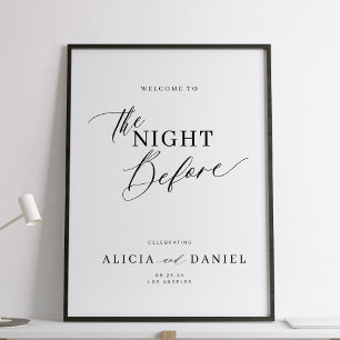 Bienvenue à la nuit précédant le signe du dîner de