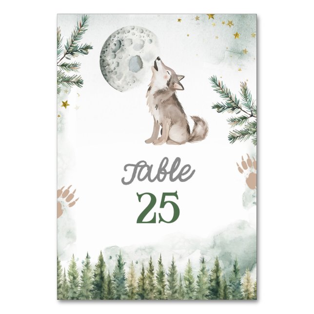 Bienvenue à la table numéro de The Pack Forest Wol (Par défaut)