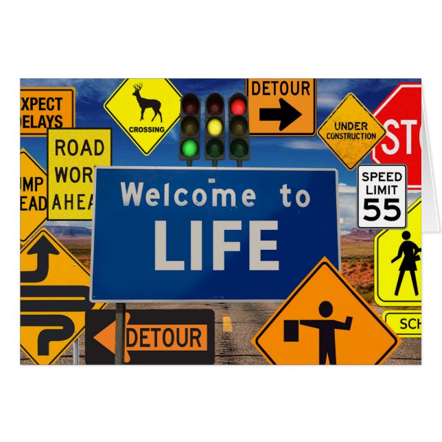 BIENVENUE À LA VIE (Devant horizontal)