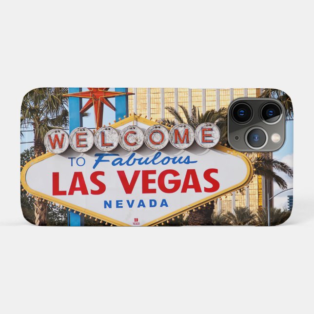 Bienvenue à Las Vegas iPhone 11 Pro Coques (Dos (Horizontal))