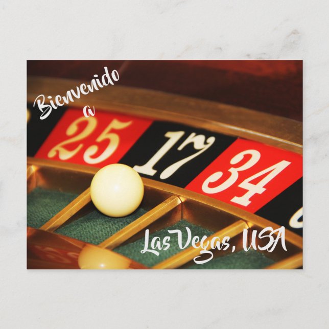 Bienvenue à Las Vegas USA carte postale (Devant)