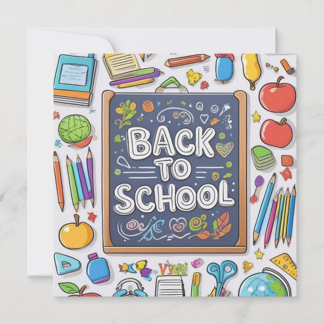 Bienvenue à l'école ! (Devant)