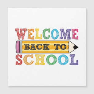 Bienvenue à l'école – Illustration de crayon