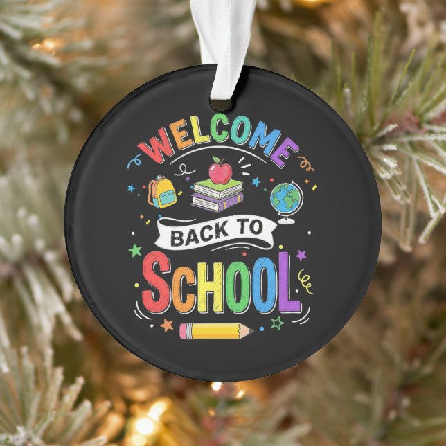 Bienvenue à l'école les enfants Enseignant Premier (Arbre)