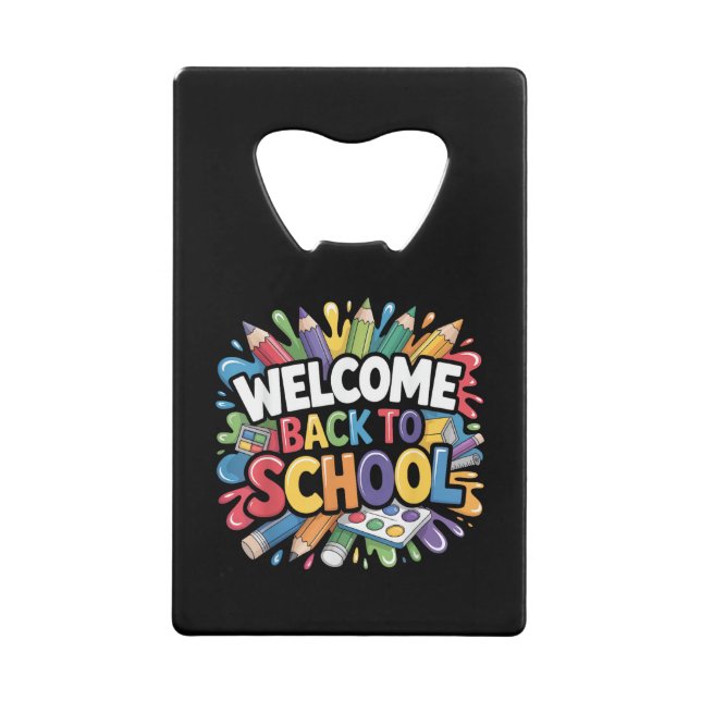 Bienvenue à l'école pour la rentrée des classes En (Devant)