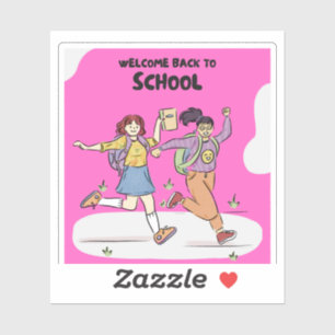 Bienvenue à l'école Stickers