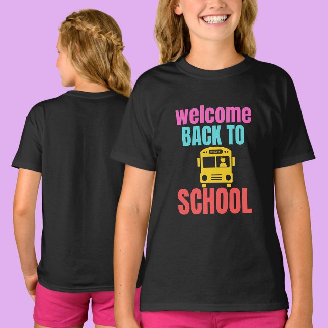 Bienvenue à l'école T-shirt (Créateur téléchargé)