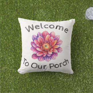 Bienvenue à notre coussin extérieur de porche