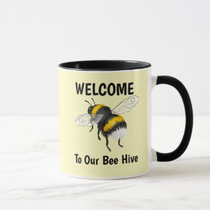 Bienvenue à notre Mug ruche d'abeilles