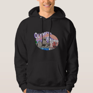Bienvenue à Olympia sweat - shirt à capuche