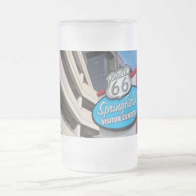 Bienvenue À Springfield MO Gelée Vitre Mug (Centre)