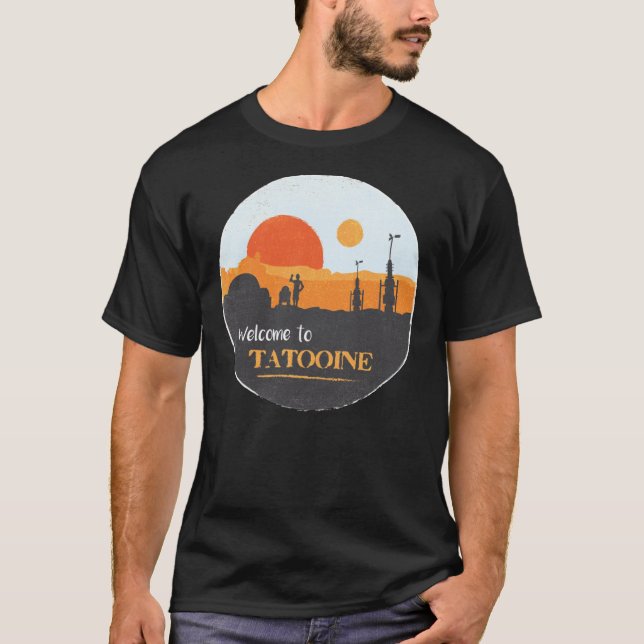 Bienvenue à Tatooine Classic T-Shirt (Devant)
