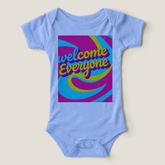 Bienvenue à tous conception pour 