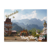 Bienvenue à Vang Vieng, la carte postale du Laos