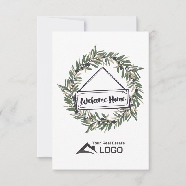 Bienvenue Accueil Carte immobilière personnalisée  (Devant)