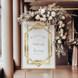 Bienvenue au mariage Art Déco vintage des années 1