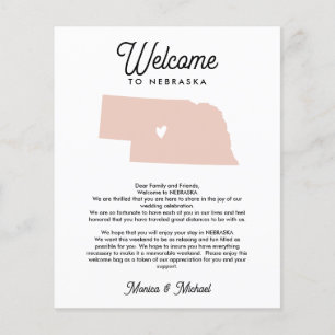 Bienvenue au NEBRASKA Lettre & Itinéraire TOUTE CO
